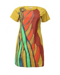 Разноцветное платье от Indiano Natural