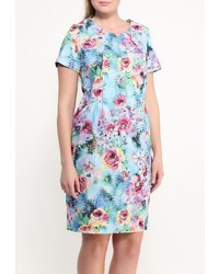 Разноцветное платье от Lina