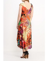 Разноцветное платье от MadaM T