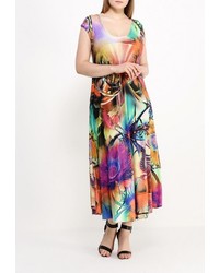 Разноцветное платье от MadaM T