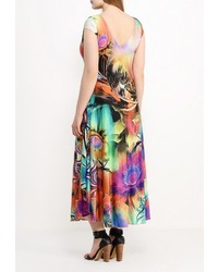 Разноцветное платье от MadaM T