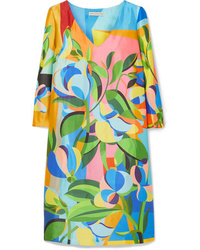 Разноцветное повседневное платье с принтом от Mary Katrantzou