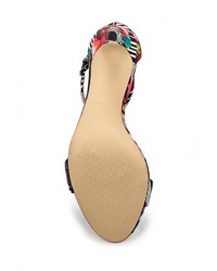 Разноцветные босоножки на каблуке от Aldo