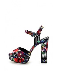 Разноцветные босоножки на каблуке от Aldo