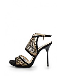 Разноцветные босоножки на каблуке от Fabi