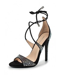 Разноцветные босоножки на каблуке от Ideal