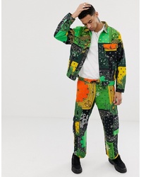Разноцветные брюки карго от Jaded London