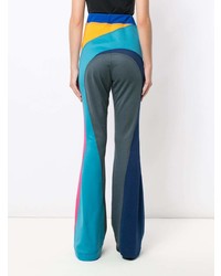 Разноцветные брюки-клеш от À La Garçonne