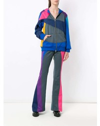 Разноцветные брюки-клеш от À La Garçonne