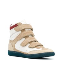 Женские разноцветные высокие кеды от Isabel Marant