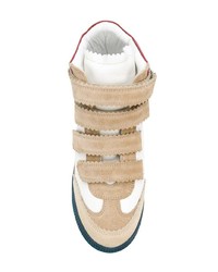Женские разноцветные высокие кеды от Isabel Marant