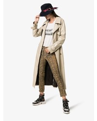 Женские разноцветные высокие кеды от Chloé