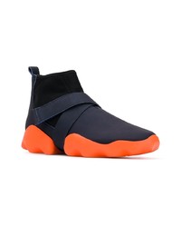 Мужские разноцветные высокие кеды от Camper