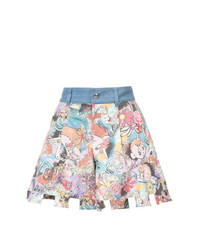 Женские разноцветные джинсовые шорты от Tsumori Chisato