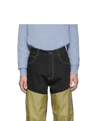 Мужские разноцветные джинсы от Jacquemus