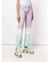 Женские разноцветные джинсы от Loewe