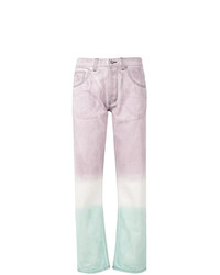 Женские разноцветные джинсы от Loewe