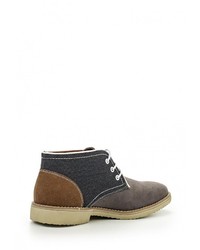 Мужские разноцветные замшевые ботинки от Pradella