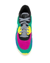 Мужские разноцветные замшевые кроссовки от Nike