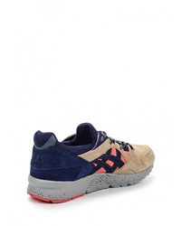 Мужские разноцветные замшевые кроссовки от ASICSTiger