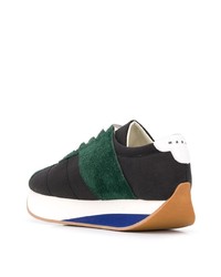Мужские разноцветные замшевые низкие кеды от Marni