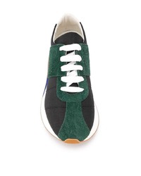 Мужские разноцветные замшевые низкие кеды от Marni