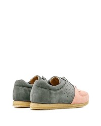 Мужские разноцветные замшевые низкие кеды от Clarks