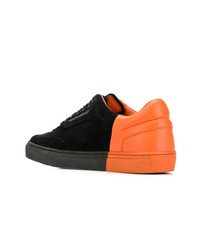 Мужские разноцветные замшевые низкие кеды от Swear