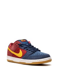 Мужские разноцветные замшевые низкие кеды от Nike