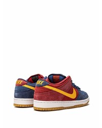Мужские разноцветные замшевые низкие кеды от Nike