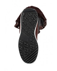 Разноцветные замшевые полусапоги от Crosby