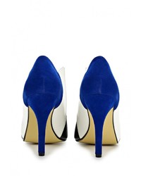 Разноцветные замшевые туфли от LOST INK