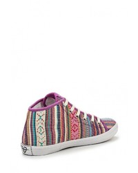 Женские разноцветные кеды от Tamaris