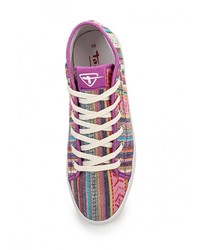 Женские разноцветные кеды от Tamaris