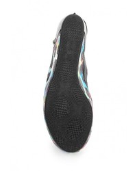 Разноцветные кожаные босоножки на танкетке от Modelle