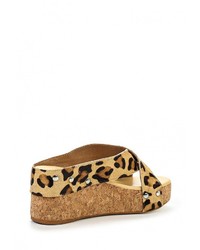 Женские разноцветные кожаные босоножки от Tantra