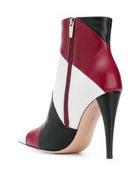 Разноцветные кожаные ботильоны от Gianvito Rossi