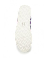 Женские разноцветные кожаные кеды от Chasse