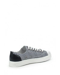 Мужские разноцветные кожаные кеды от Matt Nawill