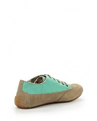 Женские разноцветные кожаные кеды от NexPero