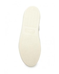 Мужские разноцветные кожаные кеды от Roberto Cavalli