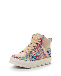 Женские разноцветные кожаные кеды от Sweet Shoes