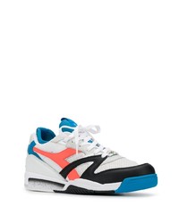 Мужские разноцветные кожаные низкие кеды от Paura