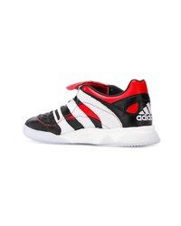 Мужские разноцветные кожаные низкие кеды от adidas