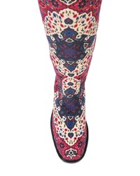 Разноцветные кожаные сапоги от Leandra Medine