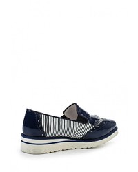 Женские разноцветные кожаные слипоны от Covani