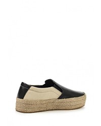 Женские разноцветные кожаные слипоны от DKNY Active