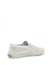 Женские разноцветные кожаные слипоны от Ellesse