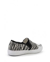 Женские разноцветные кожаные слипоны от Gisicode