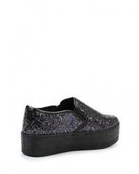 Женские разноцветные кожаные слипоны от Martin Pescatore